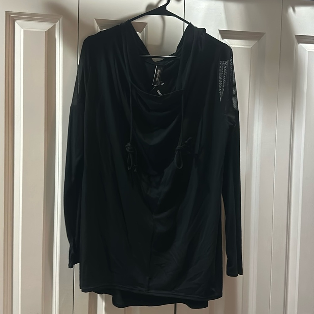 Blackmilk Rogue Ninja Drape hoodie